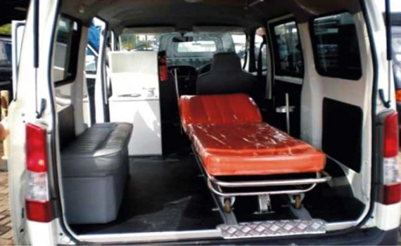 Ambulance Grand Max Interior