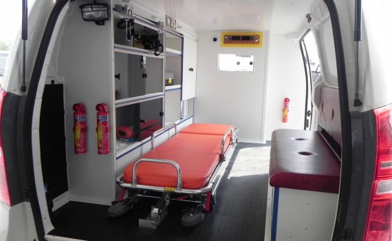 Ambulance Grand Max Interior