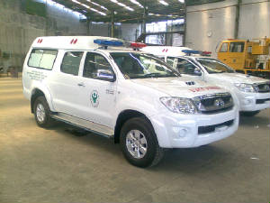 Karoseri Mobil Ambulance Toyota Hilux Karoseri Mobil 